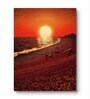 Multicolor  Beach Sunset Gallery  Portrait Painting