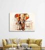 Multicolor  Mystic Elephant Gallery  Landscape Painting