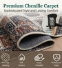 Multicolor Silk 5 X 3 Feet Abstract  Rectangle Carpet