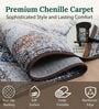 Multicolor Silk 5 X 3 Feet Abstract  Rectangle Carpet