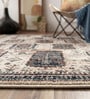 Multicolor Silk 5 X 3 Feet Abstract  Rectangle Carpet