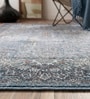 Multicolor Silk 6 X 4 Feet Abstract  Rectangle Carpet
