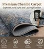 Multicolor Silk 6 X 4 Feet Abstract  Rectangle Carpet