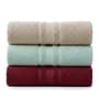 Multicolor Soft Cotton 500 GSM Solid Bath Towel Pack Of 3