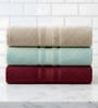 Multicolor Soft Cotton 500 GSM Solid Bath Towel Pack Of 3