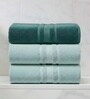 Multicolor Soft Cotton 500 GSM Solid Bath Towel Pack Of 3