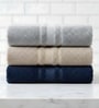 Multicolor Soft Cotton 500 GSM Solid Bath Towel Pack Of 3