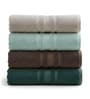 Multicolor Soft Cotton 500 GSM Solid Bath Towel Pack Of 4