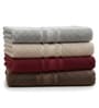 Multicolor Soft Cotton 500 GSM Solid Bath Towel Pack Of 4