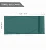 Multicolor Soft Cotton 500 GSM Solid Bath Towel Pack Of 4