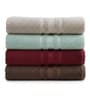 Multicolor Soft Cotton 500 GSM Solid Bath Towel Pack Of 4