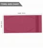 Multicolor Soft Cotton 500 GSM Solid Bath Towel Pack Of 4