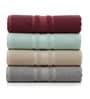 Multicolor Soft Cotton 500 GSM Solid Bath Towel Pack Of 4