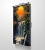 Multicolor  Sunset Waterfall Gallery  Portrait Painting