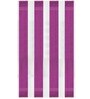 Purple 100 % Cotton Patterned 220 GSM Bath Towels (set of 2)