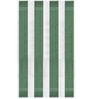 Green 100 % Cotton Patterned 220 GSM Bath Towels (set of 2)