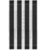 Black 100 % Cotton Patterned 220 GSM Bath Towels (set of 3)