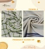 Multicolor 100% Cotton Patterned 220 GSM Bath Towels (set of 2)