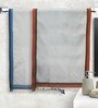 Multicolor 100% Cotton Solid 220 GSM Towels (Set of 2)