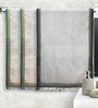 Multicolor 100% Cotton Solid 220 GSM Towels (Set of 2)