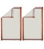 Multicolor 100% Cotton Solid 220 GSM Towels (Set of 2)