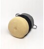 Multicolor 100% Jute & Cotton 16x16 Laundry Basket