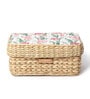 Multicolor  Seagrass Solid 10.24 x 5.91 Inches Storage Basket