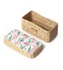 Multicolor  Seagrass Solid 10.24 x 5.91 Inches Storage Basket