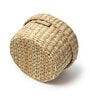 Multicolor  Seagrass Solid 7.48 x 7.48 Inches Storage Basket