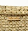 Multicolor Seagrass Solid 9.45 x 7.09 Inches Storage Basket