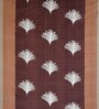 Brown 144 TC Polyester 8 Pieces Diwan Set