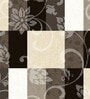 Multicolor 180 TC Geometric Cotton Queen Double Bedsheet 2 Pillow covers