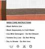 White Waffle Border  210 GSM 100% Cotton Bath Towel (Set of 4)