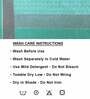Green Waffle Border  210 GSM 100% Cotton Bath Towel (Set of 6)