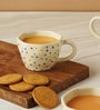 Glow 210ml Multicolor Ceramic (Set of 4) Tea Cup