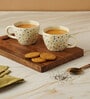 Glow 210ml Multicolor Ceramic (Set of 4) Tea Cup