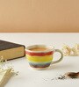 Solstice 210ml Multicolor Ceramic (Set of 4) Tea Cup