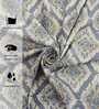 Multicolor Abstract 144 TC Cotton King Flat Bedsheet With 2 Pillow Covers