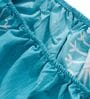 Blue Abstract 280 TC Cotton Blend Single Bed Sized Fitted Bed Sheets With 1 Pillow Cover