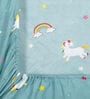 Multicolor Abstract 300 TC Cotton Blend  Double Bedsheet with 2 Pillow covers
