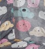 Multicolor Abstract 300 TC Cotton Blend  Double Bedsheet with 2 Pillow covers