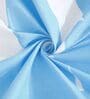Blue Floral 300 Tc Cotton Blend King Sized Bed Sheets With 2 Pillow Covers
