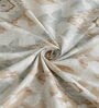 Multicolor Abstract 300 TC Cotton Blend Double Queen Bedsheet With 2 Pillow Covers