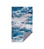 multicolor Abstract 4 ft x 6 ft Machine Made Carpet
