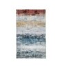 multicolor Abstract 4 ft x 6 ft Machine Made Carpet