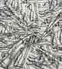 White Abstract 400 TC Cotton Super King Flat Bedsheet with 2 Pillow Covers Essential Collection