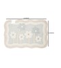 Multicolor Floral Cotton 24x16 Inches Antiskid Door Mat