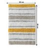 Multicolor Stripe Cotton 31.5x20 Inches Max Absorbant Bath Mat