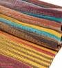 Multicolor Abstract Cotton 5 x 8 Feet Cotton Carpet