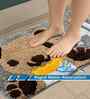 Multicolor Abstract Cotton Blend 24x16 Inches Anti Skid Door Mat
